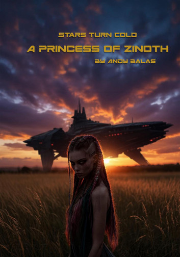 Stars Turn Cold: A Princess of Zinoth by Andy Balas book cover
